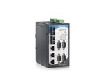 NPort S8000 series, Nport S8455I-MM-SC 4 port device server, RS-232/422/485, 3 port 10/100 Ethernet, 2 port 100M Multi mode Fiber, SC connector,15KV ESD, 12-48 VDC